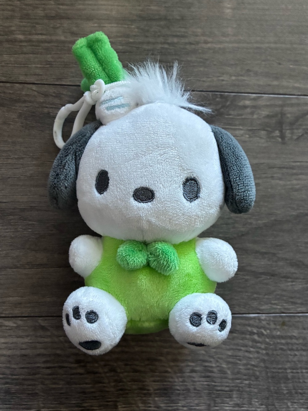 Sanrio Pochacco plush keychain